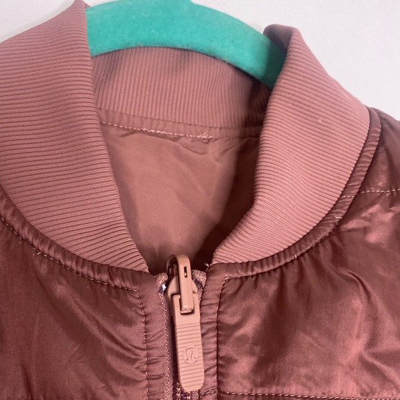LULULEMON JACKET | Dusty Rose Bomber Size 4 - Picture 3 of 15